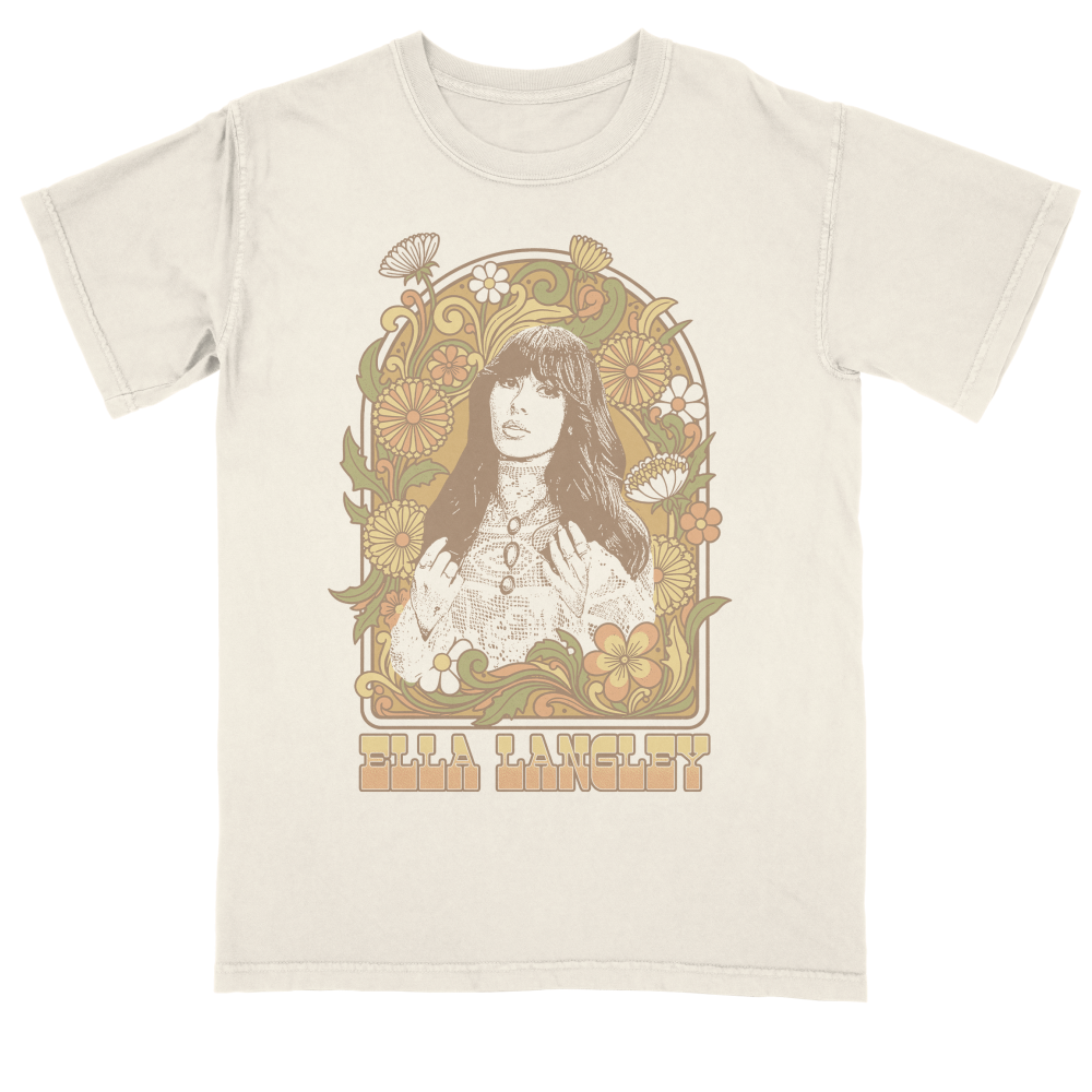 24SS/SPIKEY T-SHIRT/DANDELION/ポップコーン/ Ivory Dandelion Tee – Ella Langley
