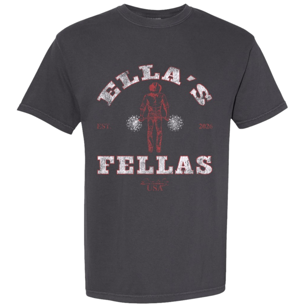 Ella's Fellas Black Tee