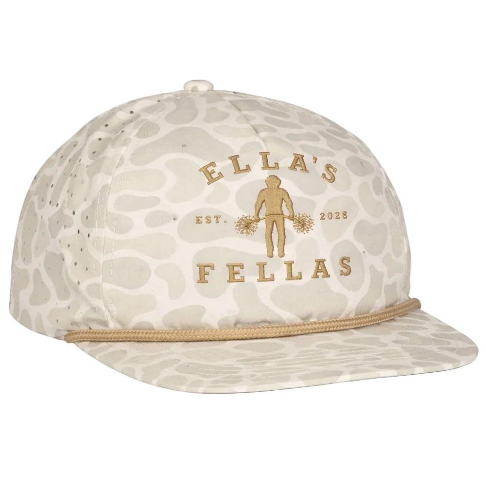 Ella's Fellas Natural Camo Hat- PRE ORDER
