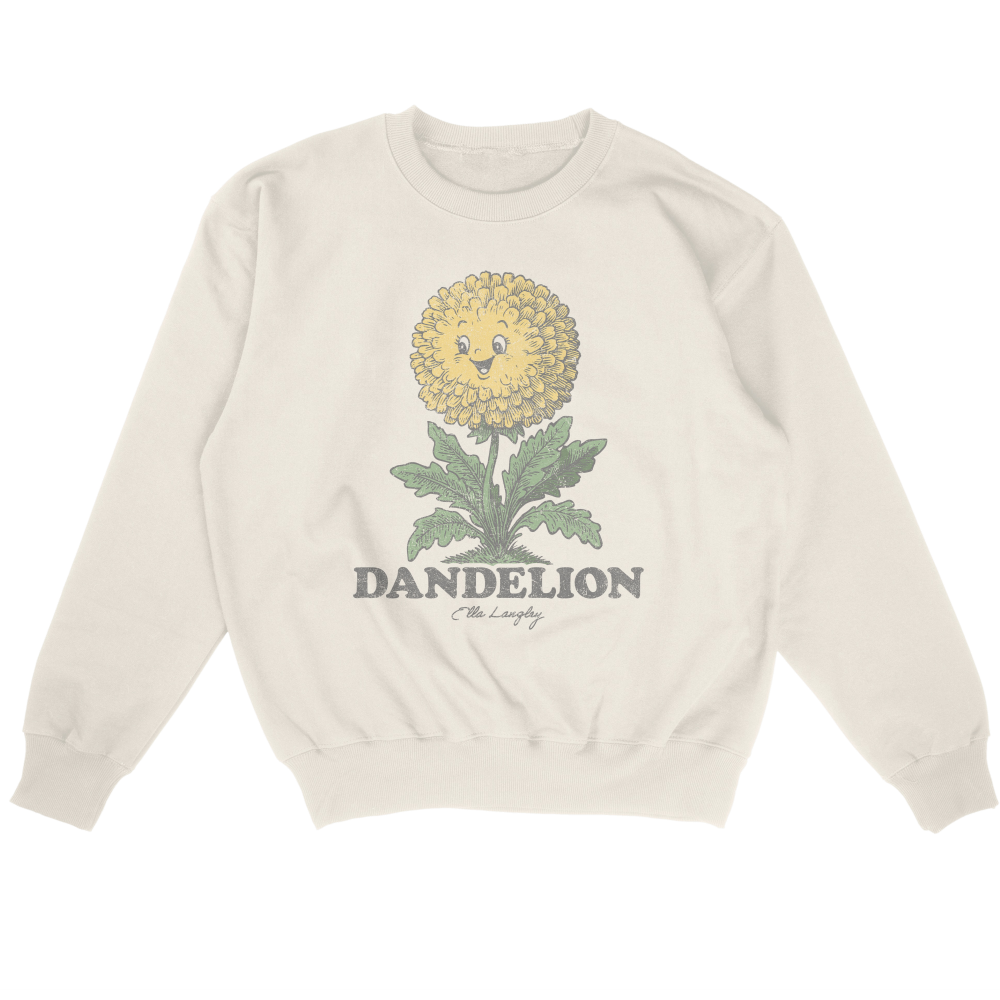 Groovy Dandelion Crew Neck- PRE ORDER