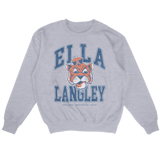 Auburn Mascot Crew Neck- PRE ORDER