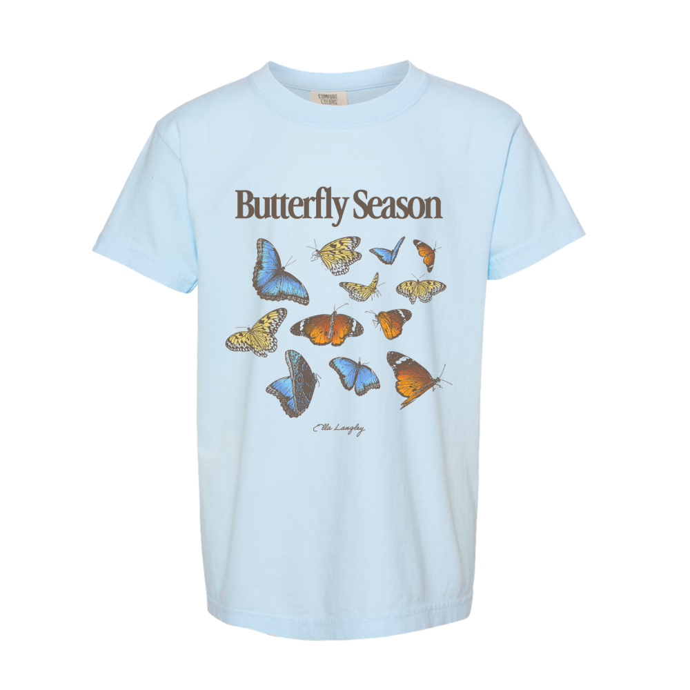 Youth Butterfly Season Tee- PRE ORDER