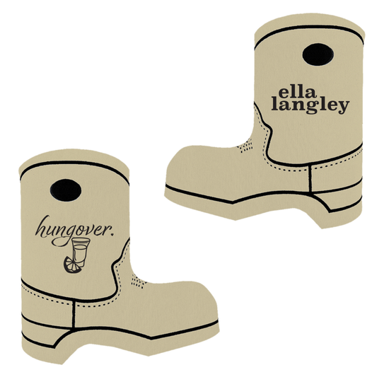 'hungover' Boot Coozie