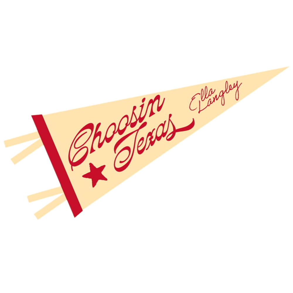 Choosin' Texas Pennant