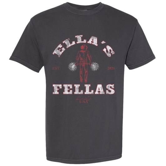 Ella's Fellas Black Tee
